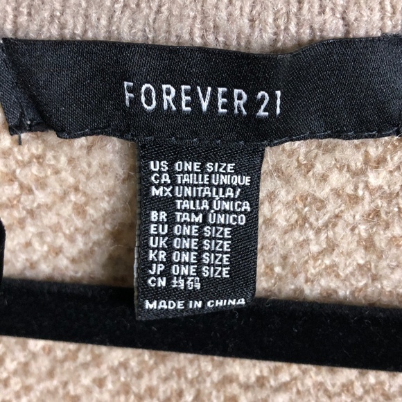 FOREVER 21 Oversized Women's Cape Poncho -Size OS - Picture 2 of 15